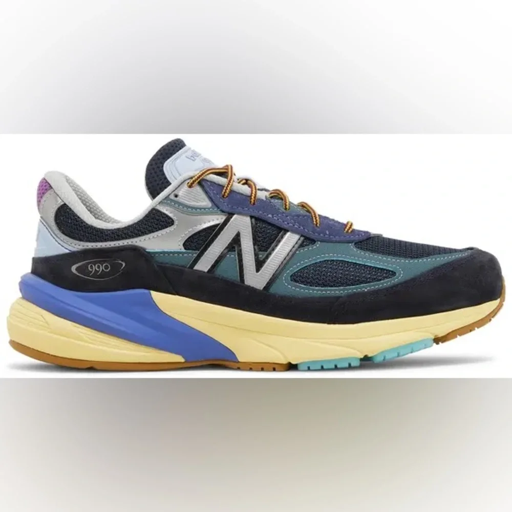 NIB New Balance x Action Bronson Baklava Lapis Lazuli 990v6 Made in USA - Picture 2 of 10